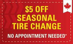 $5 Off Seasonal Tire