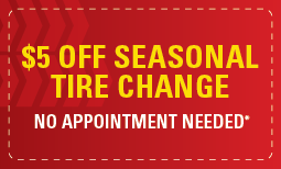 $5 Off Seasonal Tire