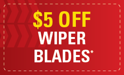 $5 Off Wiper Blades